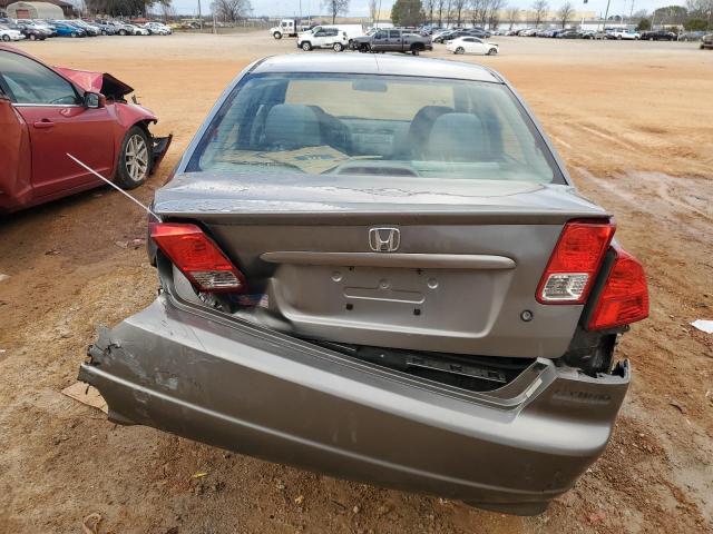 JHMES96674S020917 - 2004 HONDA CIVIC HYBRID SILVER photo 6