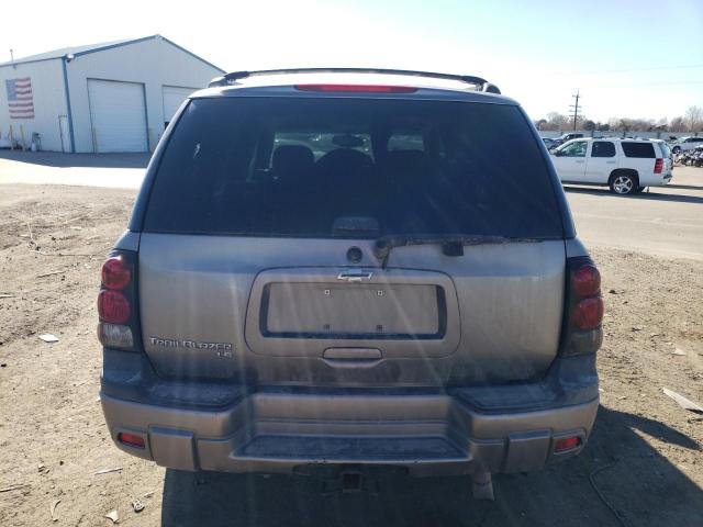 1GNDT13S372284032 - 2007 CHEVROLET TRAILBLAZE LS GRAY photo 6