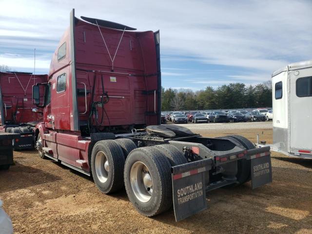 4V4NC9EH0HN991316 - 2017 VOLVO VN VNL BURGUNDY photo 3