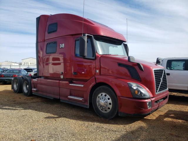 4V4NC9EH0HN991316 - 2017 VOLVO VN VNL BURGUNDY photo 9