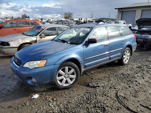 4S4BP61CX76321045 - 2007 SUBARU OUTBACK OUTBACK 2.5I BLUE photo 1