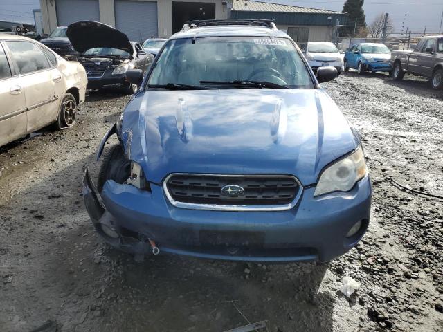 4S4BP61CX76321045 - 2007 SUBARU OUTBACK OUTBACK 2.5I BLUE photo 5