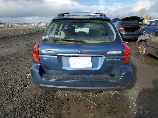 4S4BP61CX76321045 - 2007 SUBARU OUTBACK OUTBACK 2.5I BLUE photo 6