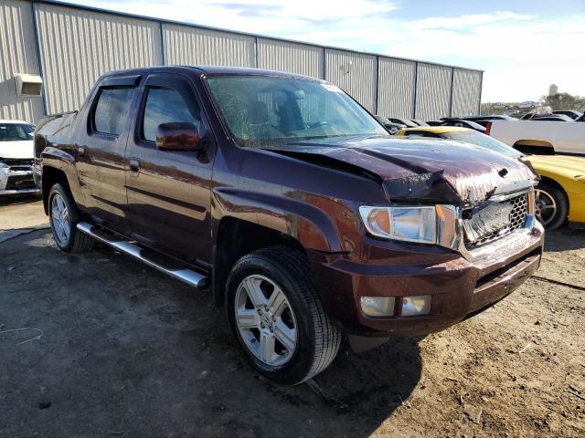 5FPYK1F40EB005003 - 2014 HONDA RIDGELINE RTS BURGUNDY photo 4