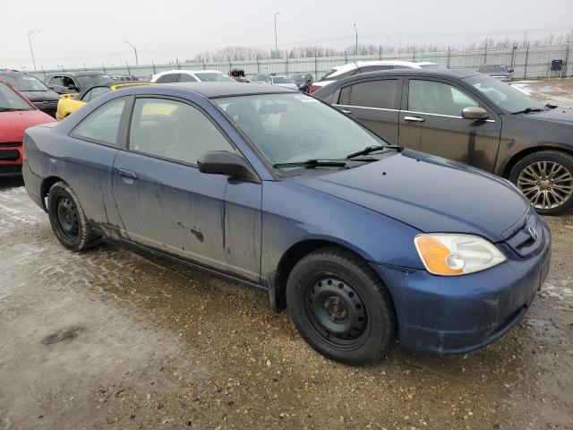 1HGEM22543L805745 - 2003 HONDA CIVIC LX BLUE photo 4