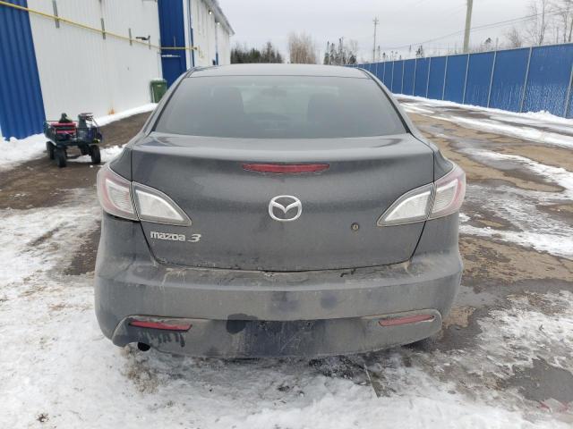 JM1BL1SF6A1329515 - 2010 MAZDA 3 I GRAY photo 6