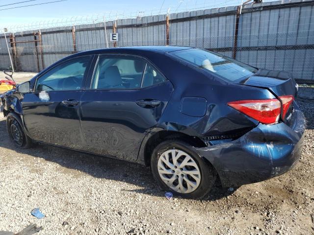 5YFBURHE8HP713490 - 2017 TOYOTA COROLLA L BLUE photo 2