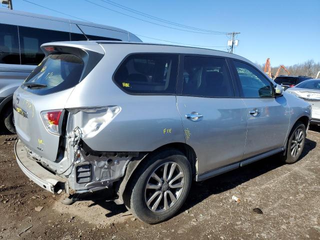 5N1AR2MM7FC623704 - 2015 NISSAN PATHFINDER S SILVER photo 3