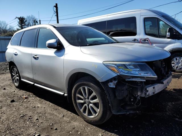 5N1AR2MM7FC623704 - 2015 NISSAN PATHFINDER S SILVER photo 4