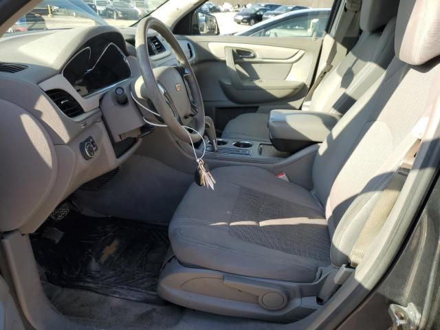 1GNKVFED8DJ126784 - 2013 CHEVROLET TRAVERSE LS GRAY photo 7