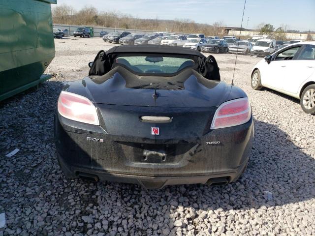 1G8MG35XX8Y108444 - 2008 SATURN SKY REDLINE BLACK photo 6