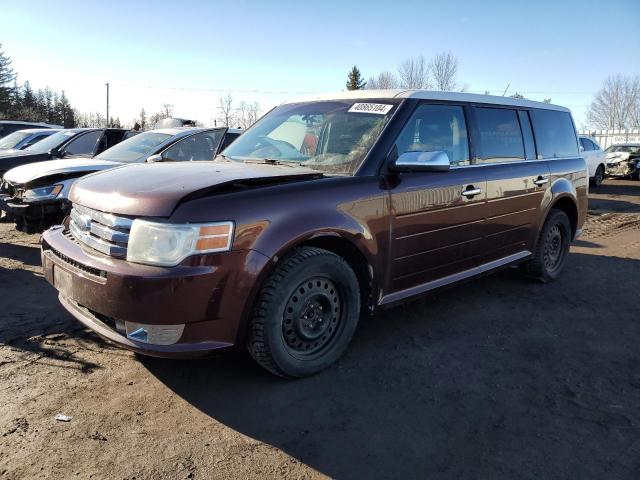 2FMEK63C19BB03220 - 2009 FORD FLEX LIMITED BURGUNDY photo 1