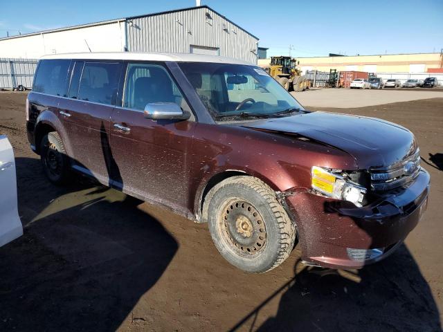 2FMEK63C19BB03220 - 2009 FORD FLEX LIMITED BURGUNDY photo 4