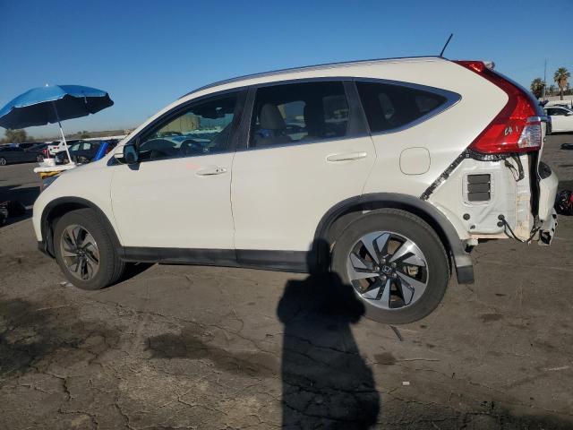 5J6RM4H98FL082373 - 2015 HONDA CR-V TOURING WHITE photo 2