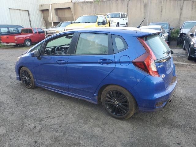 3HGGK5H61LM715306 - 2020 HONDA FIT SPORT BLUE photo 2