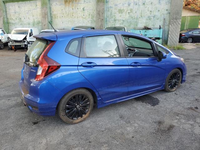 3HGGK5H61LM715306 - 2020 HONDA FIT SPORT BLUE photo 3