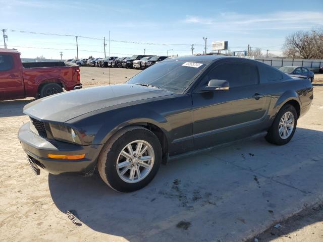 1ZVFT80N375361177 - 2007 FORD MUSTANG BLACK photo 1