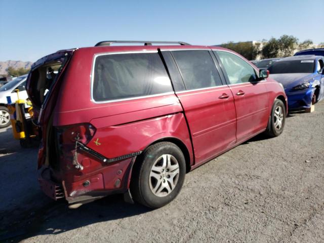 5FNRL38616B439856 - 2006 HONDA ODYSSEY EXL RED photo 3