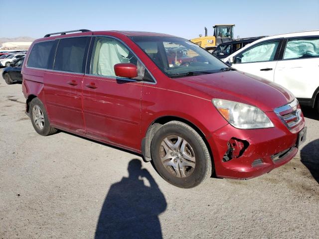 5FNRL38616B439856 - 2006 HONDA ODYSSEY EXL RED photo 4