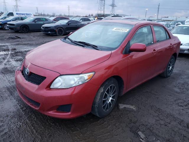 1NXBU4EE7AZ321130 - 2010 TOYOTA COROLLA BASE RED photo 1