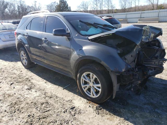 2GNALCEKXH1555469 - 2017 CHEVROLET EQUINOX LT GRAY photo 4