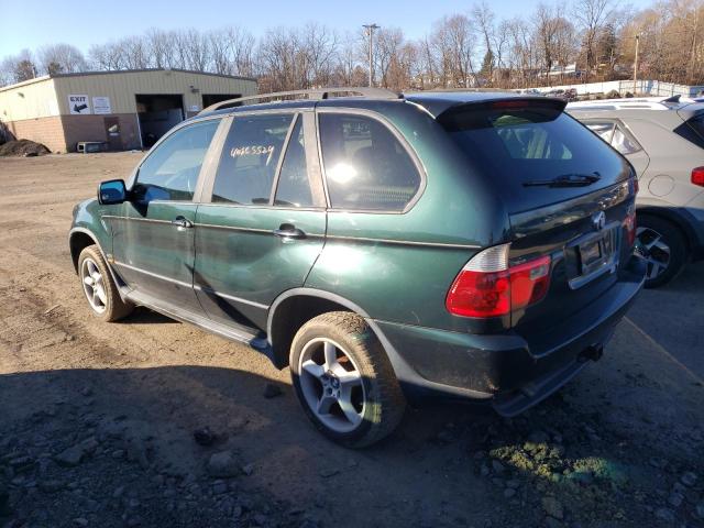 5UXFA53543LV92791 - 2003 BMW X5 3.0I GREEN photo 2