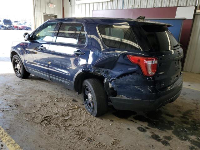 1FM5K8AR4GGB97621 - 2016 FORD EXPLORER POLICE INTERCEPTOR BLUE photo 2