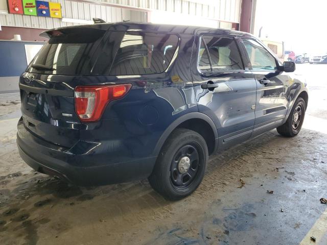 1FM5K8AR4GGB97621 - 2016 FORD EXPLORER POLICE INTERCEPTOR BLUE photo 3