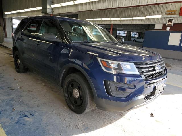 1FM5K8AR4GGB97621 - 2016 FORD EXPLORER POLICE INTERCEPTOR BLUE photo 4