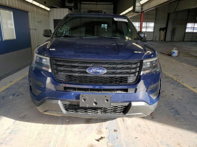 1FM5K8AR4GGB97621 - 2016 FORD EXPLORER POLICE INTERCEPTOR BLUE photo 5