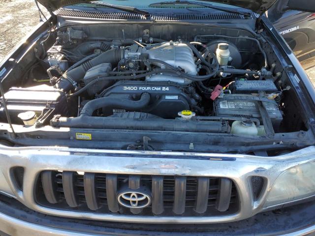 5TEGN92NX4Z328450 - 2004 TOYOTA TACOMA DOUBLE CAB PRERUNNER BLUE photo 11