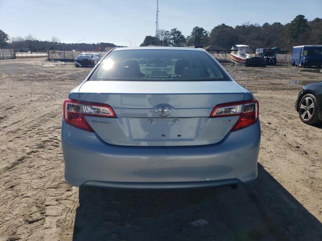 4T4BF1FK7DR320566 - 2013 TOYOTA CAMRY L BLUE photo 6