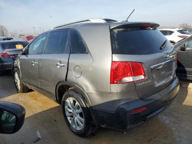 5XYKU4A24BG034461 - 2011 KIA SORENTO EX GRAY photo 2