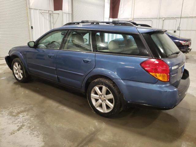 4S4BP62C277320738 - 2007 SUBARU OUTBACK OUTBACK 2.5I LIMITED BLUE photo 2