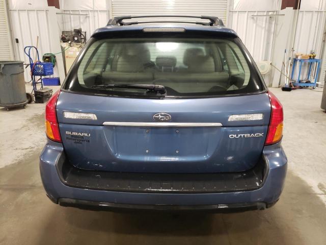 4S4BP62C277320738 - 2007 SUBARU OUTBACK OUTBACK 2.5I LIMITED BLUE photo 6