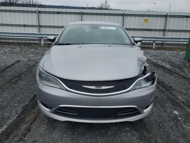 1C3CCCCBXFN526526 - 2015 CHRYSLER 200 C SILVER photo 5