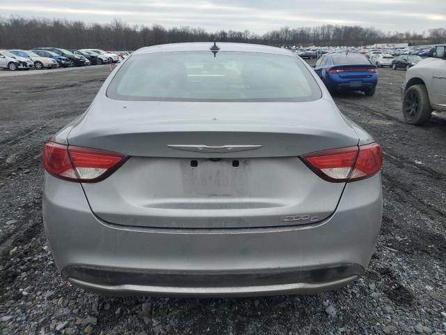 1C3CCCCBXFN526526 - 2015 CHRYSLER 200 C SILVER photo 6