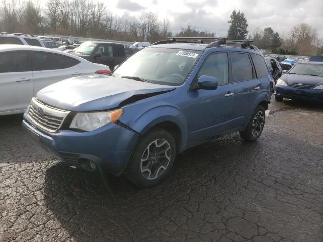 JF2SH64669H757519 - 2009 SUBARU FORESTER 2.5X LIMITED BLUE photo 1