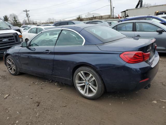 WBA4Z3C54JEC48577 - 2018 BMW 430XI BLUE photo 2