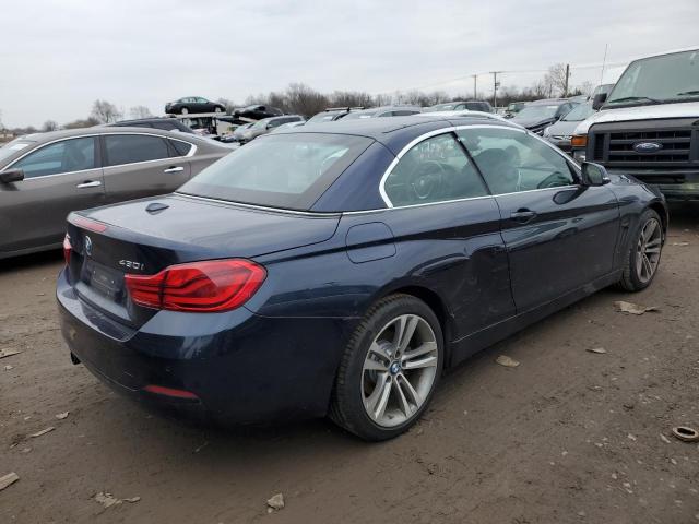 WBA4Z3C54JEC48577 - 2018 BMW 430XI BLUE photo 3