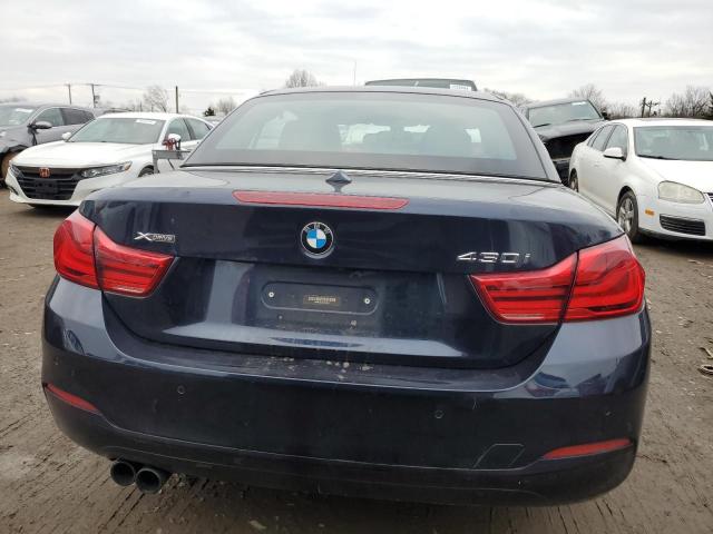 WBA4Z3C54JEC48577 - 2018 BMW 430XI BLUE photo 6