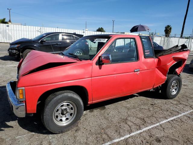 1N6SD16S7NC358730 - 1992 NISSAN TRUCK KING CAB RED photo 1