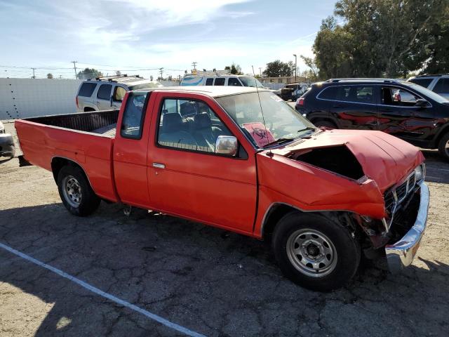 1N6SD16S7NC358730 - 1992 NISSAN TRUCK KING CAB RED photo 4