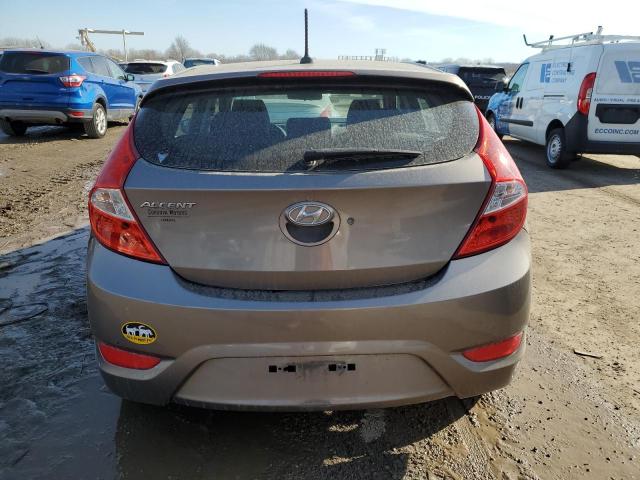 KMHCU5AE0EU165633 - 2014 HYUNDAI ACCENT GLS BROWN photo 6