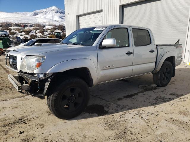 5TELU42N45Z043541 - 2005 TOYOTA TACOMA DOUBLE CAB ვერცხლისფერი ფოტო 1