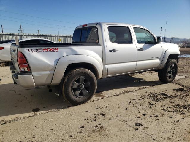 5TELU42N45Z043541 - 2005 TOYOTA TACOMA DOUBLE CAB ვერცხლისფერი ფოტო 3