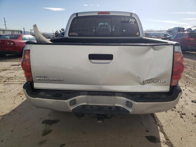 5TELU42N45Z043541 - 2005 TOYOTA TACOMA DOUBLE CAB ვერცხლისფერი ფოტო 6