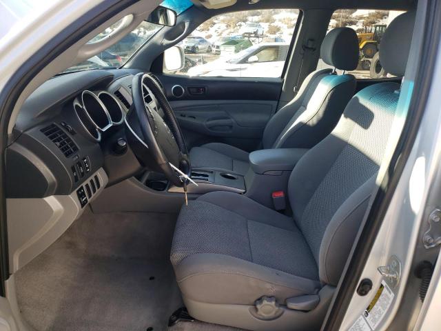 5TELU42N45Z043541 - 2005 TOYOTA TACOMA DOUBLE CAB ვერცხლისფერი ფოტო 7