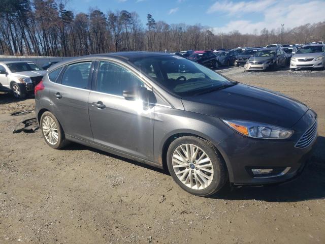 1FADP3N26JL326528 - 2018 FORD FOCUS TITANIUM GRAY photo 4