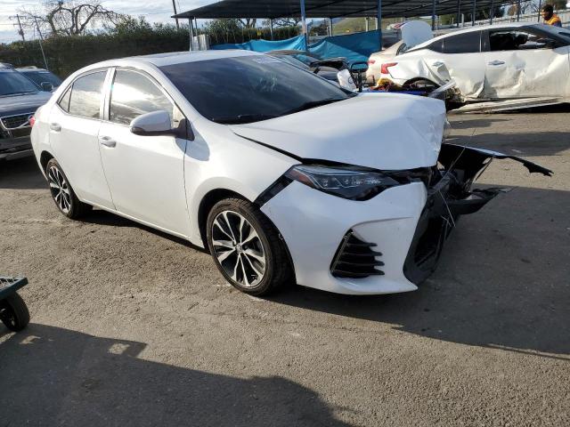 2T1BURHE4JC007588 - 2018 TOYOTA COROLLA L WHITE photo 4